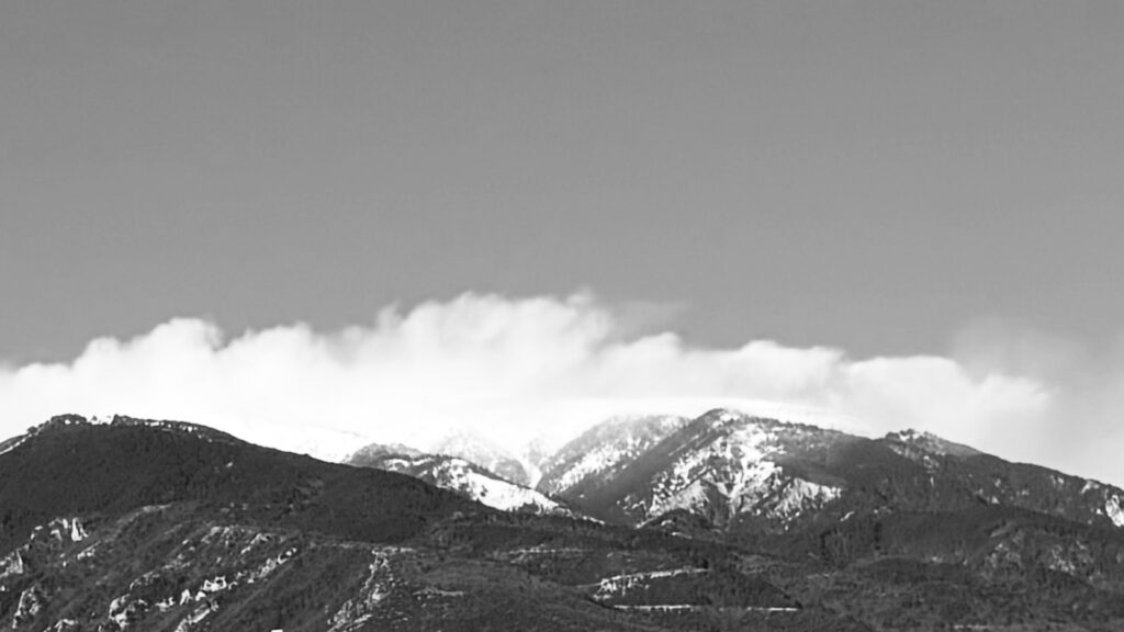 Mount Olympus shrouded in clouds illustrating the fear of God in Ecclesiastes